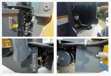 XCMG new 2 ton mini underground wheel loader ZL20E(J) with fatory price